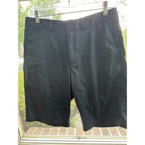 Nike‎ Gold Mens Tour Performance Dri-Fit Black Shorts, Size 30, 11" Inseam